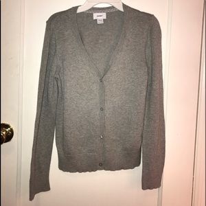 Gray sweater